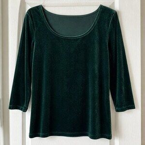 Gray Wrap Blouse